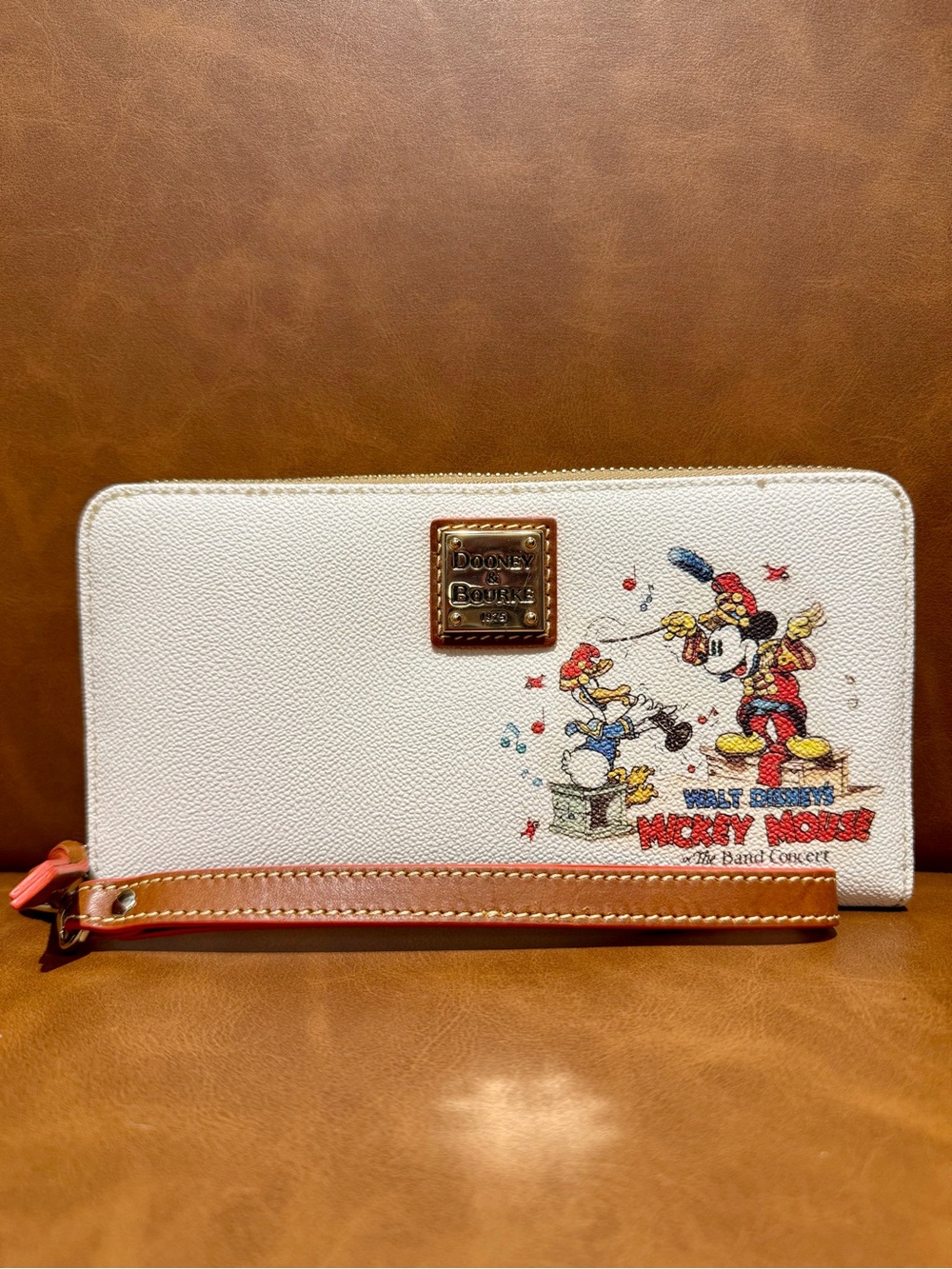 2023 WDW Annual Passholder Exclusive “The Band Concert Wallet by Dooney & Bourke